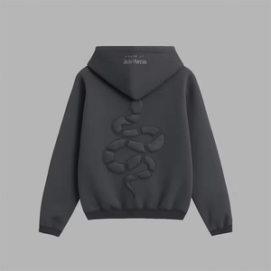 <span class=keywords><strong>Felpa</strong></span> con Cappuccio da Uomo Personalizzata di Alta Qualità con Tasca con <span class=keywords><strong>Zip</strong></span> Design Sportivo Casual Pesante - Product Image 3