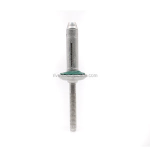 Aluminum Domed Head Bulb <strong>Tite</strong> Blind Rivet With Rubber for Boat - Product Image 6