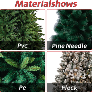 Nhà Máy Giá Tùy Chỉnh Cây Giáng Sinh Mỏng Nhân Tạo Cây Giáng Sinh Với Thông Kim Mẹo - Product Image 6