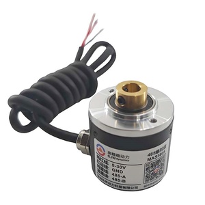 전자식 다회전 각도 위치 피드백 360 ° 전체 범위 각도 측정 회전식 마그네틱 인코더가 있는 1 회전 인코더 - Product Image 4