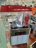 Distributeur de jus pour buffet d'hôtel, en acier inoxydable de qualité alimentaire, alimenté par prise, pour comptoir, pour boissons froides
