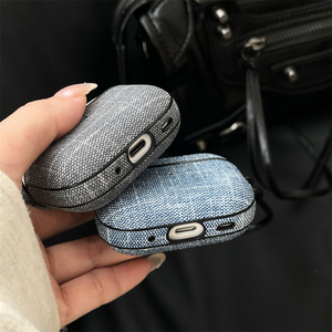 Étui de charge pour écouteurs sans fil <span class=keywords><strong>Apple</strong></span> <span class=keywords><strong>Airpods</strong></span> 1 <span class=keywords><strong>2</strong></span> 3 4 Pro2, étui vintage en tissu Teaxture, pour <span class=keywords><strong>Airpods</strong></span> Pro3 - Product Image 4