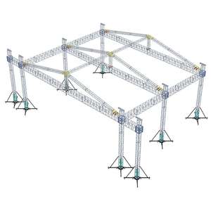 Giàn nhôm 300mm cho bộ phim sân khấu & vỏ phần cứng gian lận cho hệ thống giàn sân khấu - Product Image 5