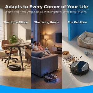 Automatic Floor Sweeping Robot with Smart Path Planning, Auto Charging Home Vacuum Cleaner - Product Image 5