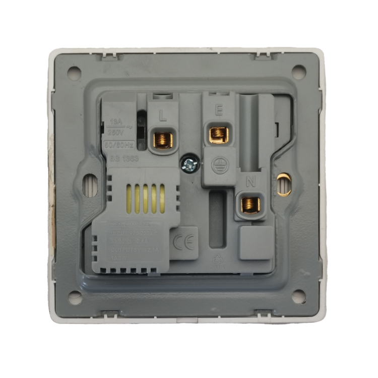 Good Quality Rose Gold Light Wall Socket 13A UK Standard Electrical Switch Sockets British Standard Switch Socket Universal USB