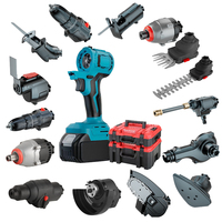 Kit combiné d'outils électriques OEM 21V MAX Ensemble d'outils électriques sans fil 16 en 1 Ensemble combiné d'outils électriques polyvalents