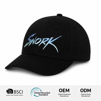 Cappellino da Baseball di Alta Qualità con Logo Ricamato 3D Personalizzato, Cappello Snapback con Logo Sfumato, Cappello a 6 Pannelli con Visiera Curva, Vendita all'Ingrosso