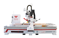 Routeur CNC à bois linéaire 1325 Atc, machine de gravure automatique sur bois 3D avec contrôleur informatique, mini machine de gravure de médailles CNC