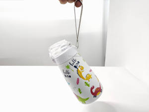Wholesale Custom Kids Water <b>Bottles</b> Double Wall Stainless Steel Drink <b>Bottle</b> With Silicone As <b>Straws</b> Back To School Gift Idea - Product Image 6