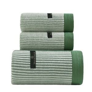 <span class=keywords><strong>Set</strong></span> di <span class=keywords><strong>asciugamani</strong></span> assorbenti per la casa in puro cotone accappatoio <span class=keywords><strong>e</strong></span> <span class=keywords><strong>asciugamani</strong></span> - Product Image 4