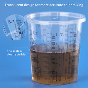 385ml 680ml 1370ml 2250ml di vernice tazza di plastica per misurare la miscela rapida tazze - Product Image 3