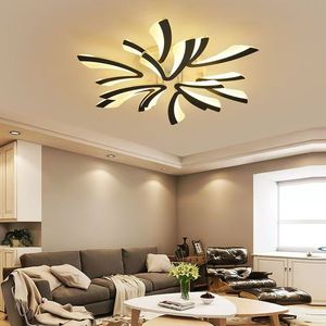 Modern LED Chandelier <strong>Ceiling</strong> <strong>Light</strong> for Bedroom Home <strong>Office</strong> with Acrylic Cover Easy Mounted Modern LED Lamp - Product Image 3