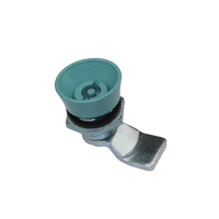 Boîtier de commande étanche en alliage de zinc SK1-098-1 avec serrure à came pour les applications de porte avec cylindres de verrouillage sécurisés