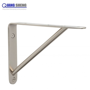 Support triangulaire pour <span class=keywords><strong>étagère</strong></span> flottante, monté sur le mur, en acier, en aluminium et métal, robuste, personnalisé, meilleure qualité, 1 pièce - Product Image 6