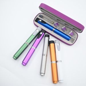 60IU Reusable Metal Injector <b>Pen</b> for 3ml Cartridge Eco-Friendly Durable Body Custom Logo <b>Multiple</b> <b>Colors</b> - Product Image 3