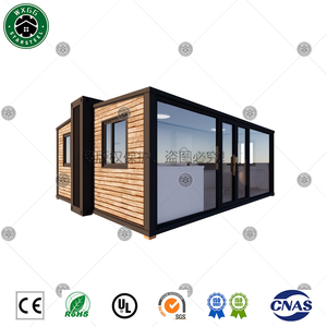 Villa mobile extensible de 2 à 3 chambres en conteneur, construction rapide, maison préfabriquée en kit avec panneaux sandwich - Product Image 2