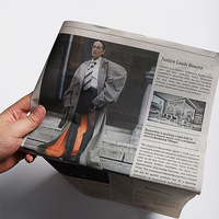 Papier journal 45 g/m² Impression de journaux Personnalisation Impression couleur Publicité journalière