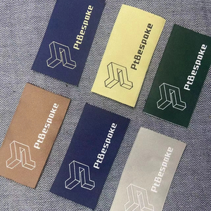 May tùy chỉnh Logo dệt Polyester mới chất lượng cao tùy chỉnh bảo vệ môi trường dệt - Product Image 1