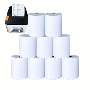 Rouleau de papier thermique 57mmx30mm, directement de l'usine, pour imprimante de caisse enregistreuse, papier thermique pour POS, ATM, banque, rouleau de reçu thermique - Product Image 1