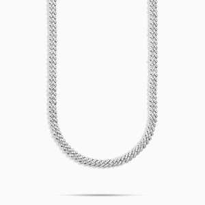 Collar de Cadena Cubana de 5mm, Chapado en Oro, Unisex, Cierre de Caja, Joyería de Moda, Regalo, Venta al por Mayor, Estilo Hip Hop de Lujo - Product Image 2