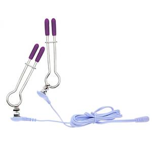Pinzas para Pezones con Descarga Eléctrica, Juguete Sexual BDSM - Product Image 4