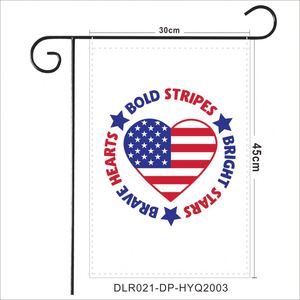 Bandera de Jardín para Celebración del Día de Acción de Gracias, Festival de Vacaciones Americano, Muñeca sin Rostro, Venta al por Mayor, Bandera del Día de la Independencia - Product Image 1