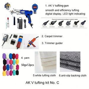 Nuovo Design Tufting Kit per la realizzazione di tappeti Tufting pistola Ak V riserva Made in China - Product Image 5
