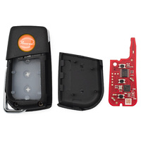Clé télécommande universelle sans fil Xhorse XNTO20EN 3 boutons XNTO00EN