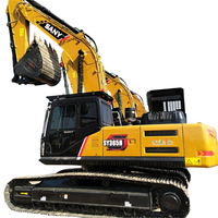 Excavator Crawler Bekas SANY SY365 36 Ton Terawat Baik, Empat Mode Kerja, Fleksibel, Mesin Konstruksi Multi-Terrain
