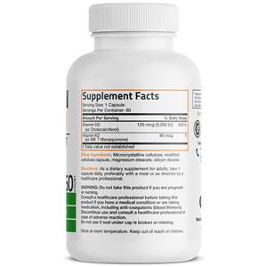 Oem Private Label Veganistische Vitamine D3 K2 10000iu <span class=keywords><strong>Capsules</strong></span> Immuunondersteuning Bot En Tanden Gezondheid Organische Kruidensupplementen - Product Image 2