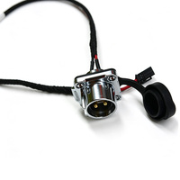 Conjunto de Cable de Conector de Aviación GX16 de 2 Pines Personalizado con Enchufe Metálico Impermeable y Arnés de Cables Molex