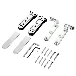 Charnière de porte invisible robuste en alliage de zinc à ouverture latérale silencieuse GQK - Product Image 6