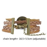 Bracelet papillon avec drapeaux nationaux de 287 pays, Asie, Europe, Afrique, Amérique latine, Amérique du Nord, Océanie