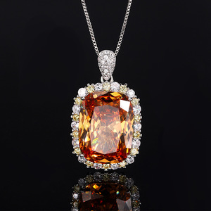 Conjunto de Colar e Anel de Joias de Alta Qualidade XILIANGFEIZI, Novo, em Cobre Banhado a Ouro, Imitando Cor de Tesouro para Mulheres 15*20 - Product Image 6