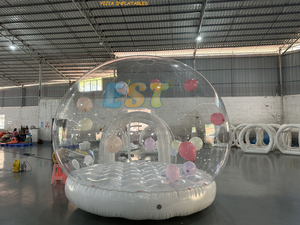 Piscine à balles commerciale gonflable Bubble House pour enfant grande maison de rebond <span class=keywords><strong>pas</strong></span> cher cavalier rebondissant château de saut videur grand <span class=keywords><strong>menton</strong></span> - Product Image 3