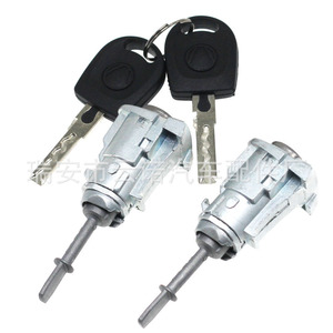 Passat B5 Bora Golf Door <b>Lock</b> Cylinder 1U0837167 Cylindrical <b>Lock</b> With 2 <b>Keys</b> Grey Color - Product Image 5