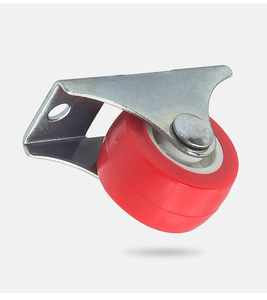 Roulettes résistantes à l'usure de 1 pouce, roues en polyuréthane, roues pivotantes directionnelles, tige filetée pour meubles de bureau et de chambre - Product Image 6