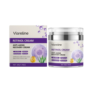 Viareline 50ml Anti-invecchiamento retinolo crema viso GMP certificata rimozione delle rughe principale glicerina Centella Aloe Vera Niacinamide a base di erbe - Product Image 1