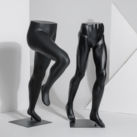 Vente en gros, Mannequin demi-corps femme noir en fibre de verre pour hommes et femmes