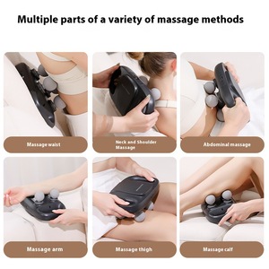 Muscle Massager 4 Heads Brushless Motor 12 Speed Levels USB Rechargeable Portable Massage Gun For Back Leg Neck - Product Image 5