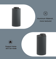 Diffuseur de parfum rechargeable pour voiture, machine à huile aromatique en aluminium, désodorisant pour voiture, maison, bureau, chambre