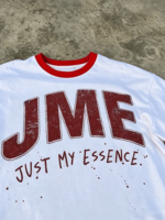 T-shirt Homme Vintage Style Y2K Coupe Oversize Col Uni Manches Courtes Logo Personnalisé Lavage Acide Tissu Tricoté 100% Coton