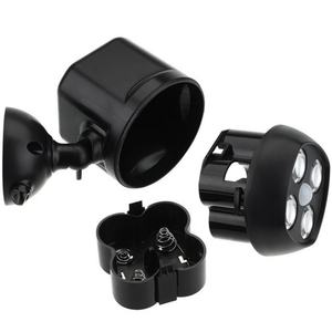 Lámpara de Garaje Giratoria, con Sensor de Seguridad, 4 LED, Inalámbrica, para Exteriores, Resistente al Agua IP44, Funciona con Pilas Secas, para Jardín - Product Image 5