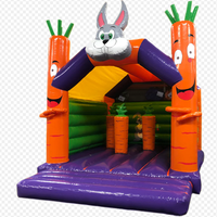 Château gonflable de Pâques YZ Commercial, lapin gonflable, château de lapin, carotte gonflable à vendre