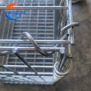 Galvanizli kaynaklı demir tel kafes <span class=keywords><strong>Gabion</strong></span> sepeti ve taşlar ile dolu kutu <span class=keywords><strong>PVC</strong></span> kaplı demir tel örgü <span class=keywords><strong>Gabion</strong></span> kutusu - Product Image 5