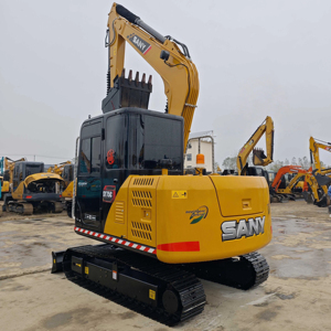 Nouvelle pelle sur chenilles de 7,5 tonnes SY75C, la pelle compacte la plus vendue avec moteur Isuzu pour la construction - Product Image 3