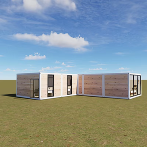 Finesse prix minuscule maison moderne Structure en acier économique 20 pieds luxe détachable bureau extérieur Portable préfabriqué conteneur maison - Product Image 2