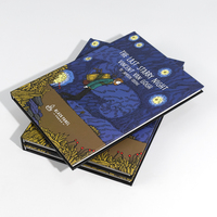 Le fournisseur fiable offre des services d'impression de bandes dessinées à reliure à couverture rigide pour les enfants avec couverture rigide et papier couché