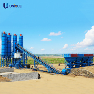 Stationary Concrete Mixing Station High Capacity Cement Mixing System for Large-Scale Construction - Product Image 1