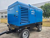 Tianqi Liutech LUY260-21 Compresseur d'air diesel de haute qualité 21 Bar 883 Cfm